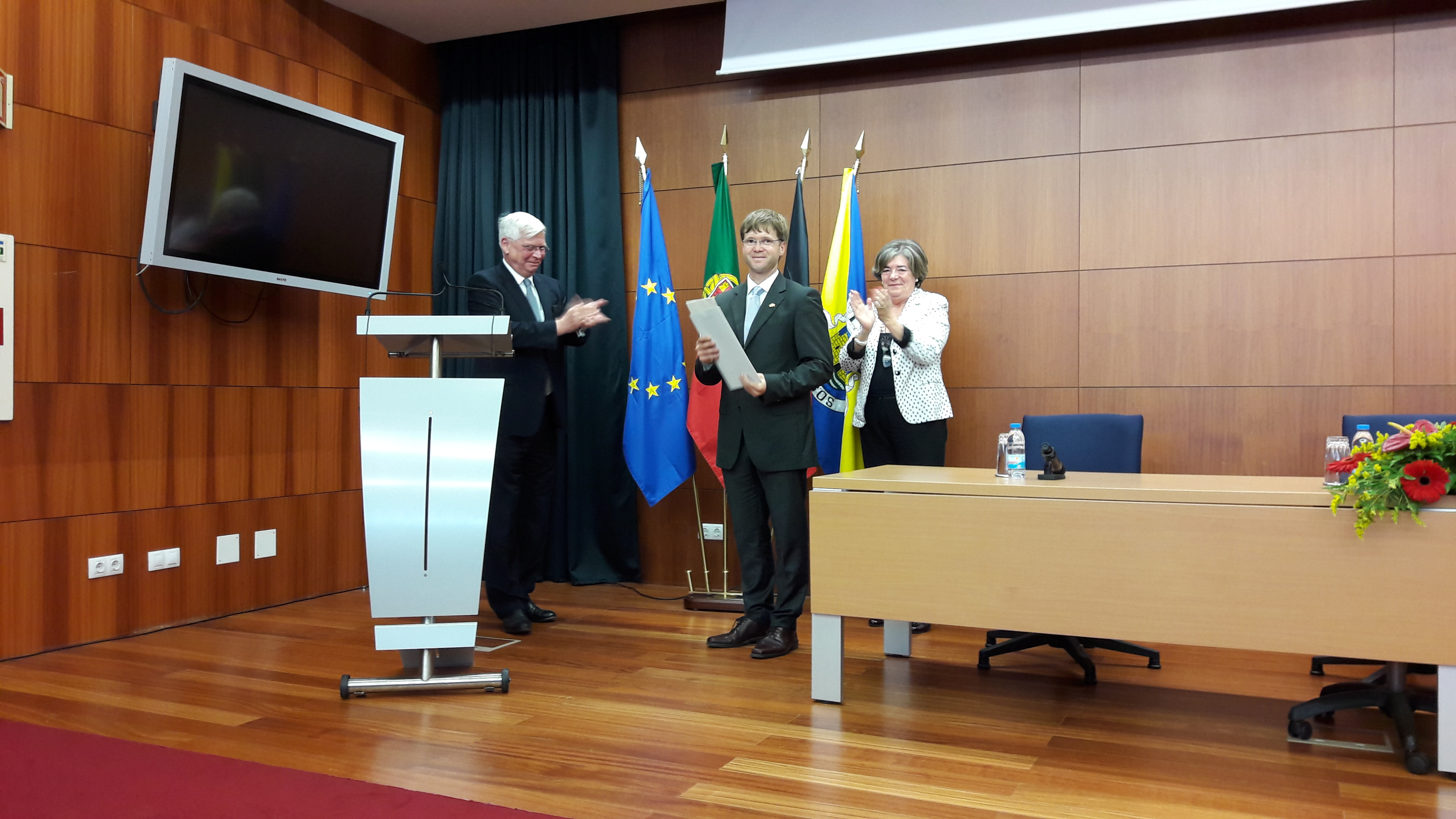 Herr Dr. Alexander Rathenau ist der neue Honorarkonsul in der Algarve