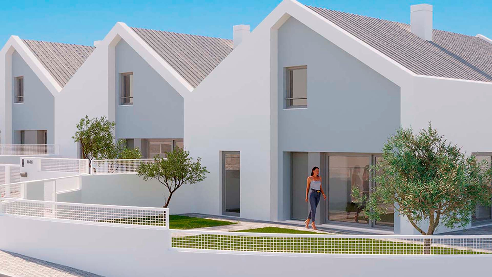 Modern 3 + 1 Bedroom Linked Villas by the Riverside - Ferragudo | VM2025 Newly constructed linked villas with riverfront location. Turnkey property or new home for young family