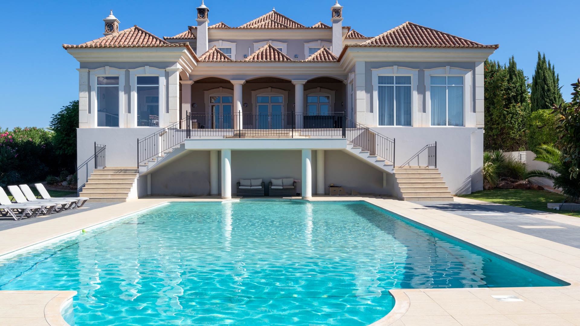 Magnifique villa de luxe de 5 chambres nouvellement construite avec vue sur la mer, Almancil | VM724 