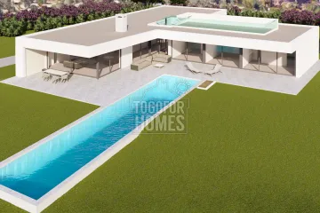 Projeto - Moradia com piscina de 20m