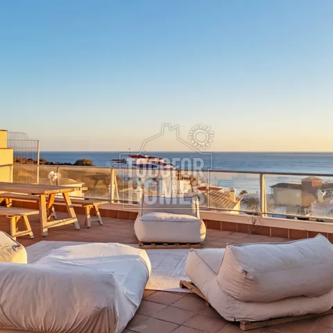 Terrasse sur le toit